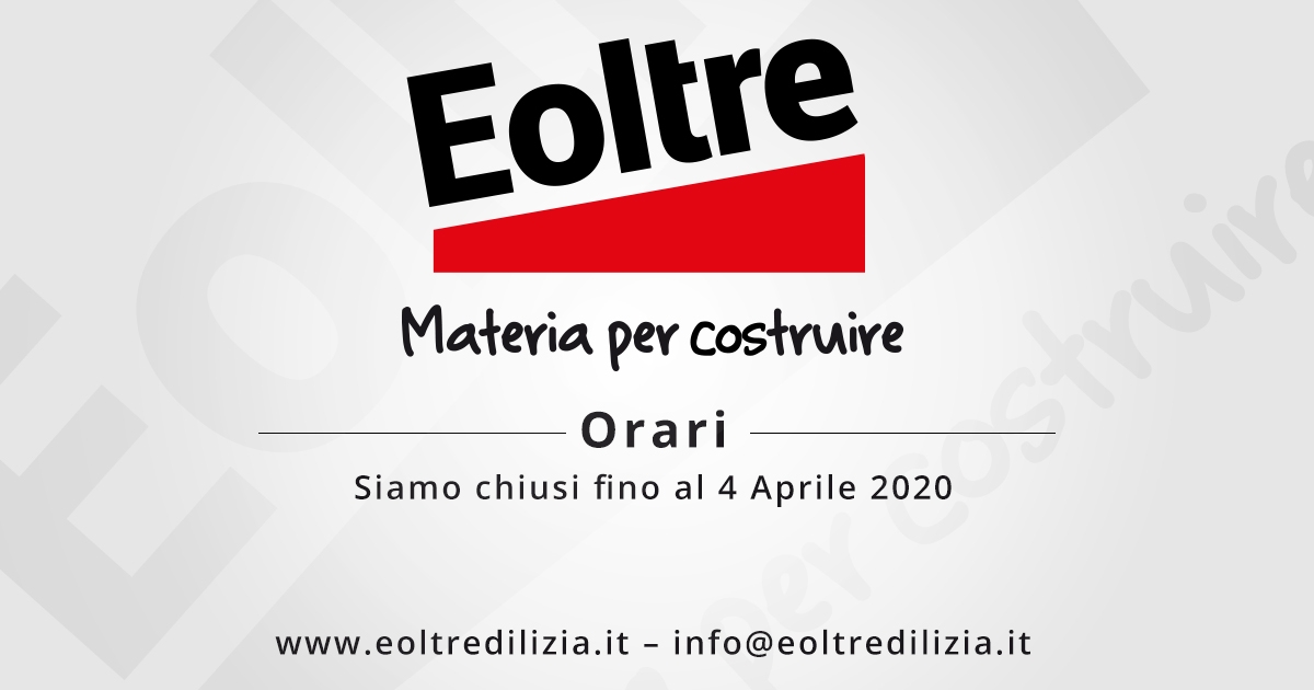 EOLTRE orari Coronavirus