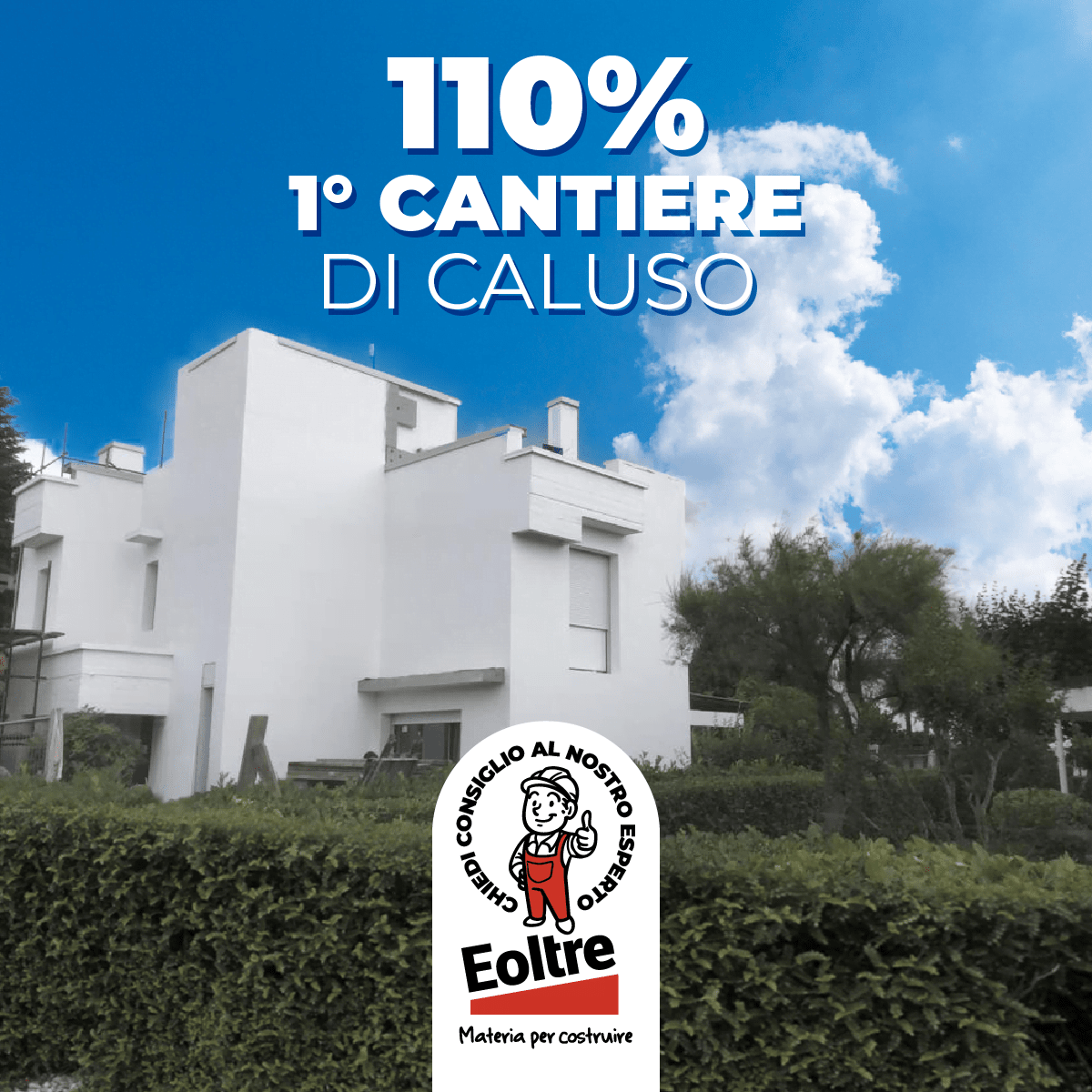 110%: 1° cantiere di Caluso