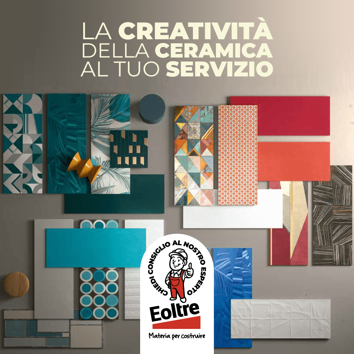 La creatività della ceramica al tuo servizio