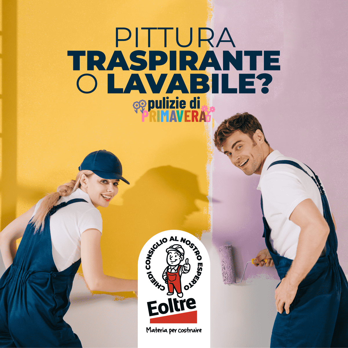 Pittura traspirante o lavabile?