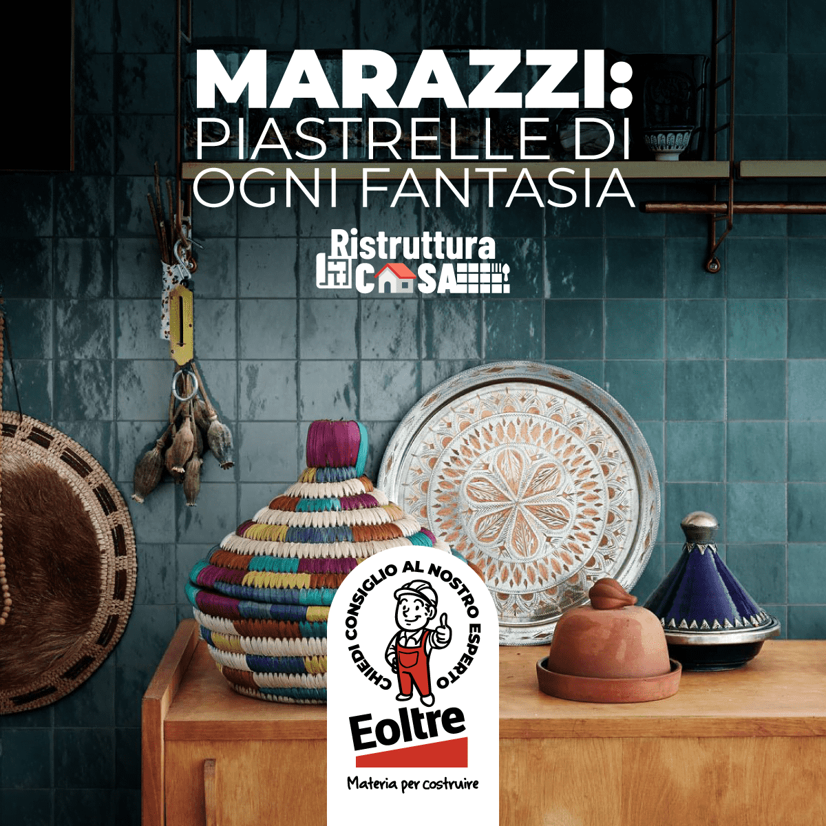 Marazzi: piastrelle di ogni fantasia
