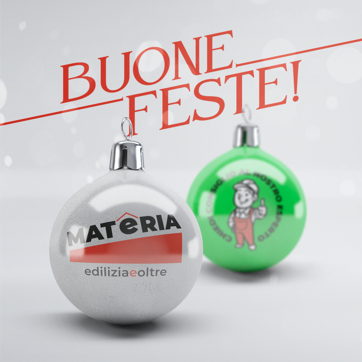 Materia vi augura buone feste!